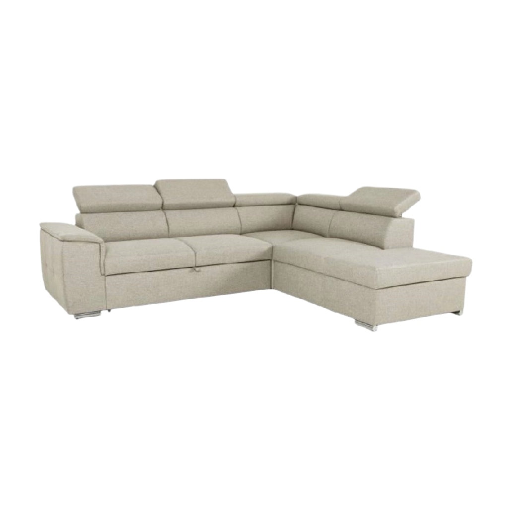 Sectional Sofa for Living Room Use in Fabric - Approximately 250 x 150 x 80